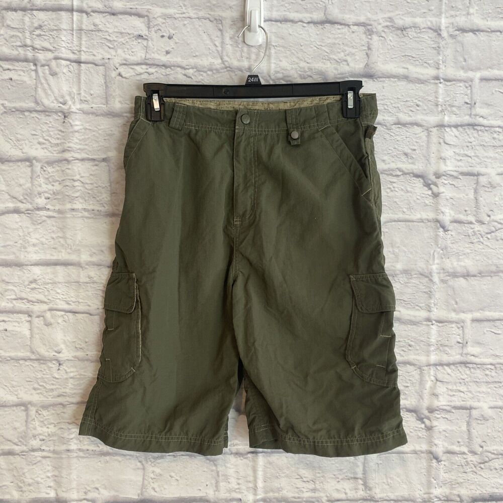 R.E.I. Boys Nylon Hiking Gorpcore Cargo Shorts Size 16/18